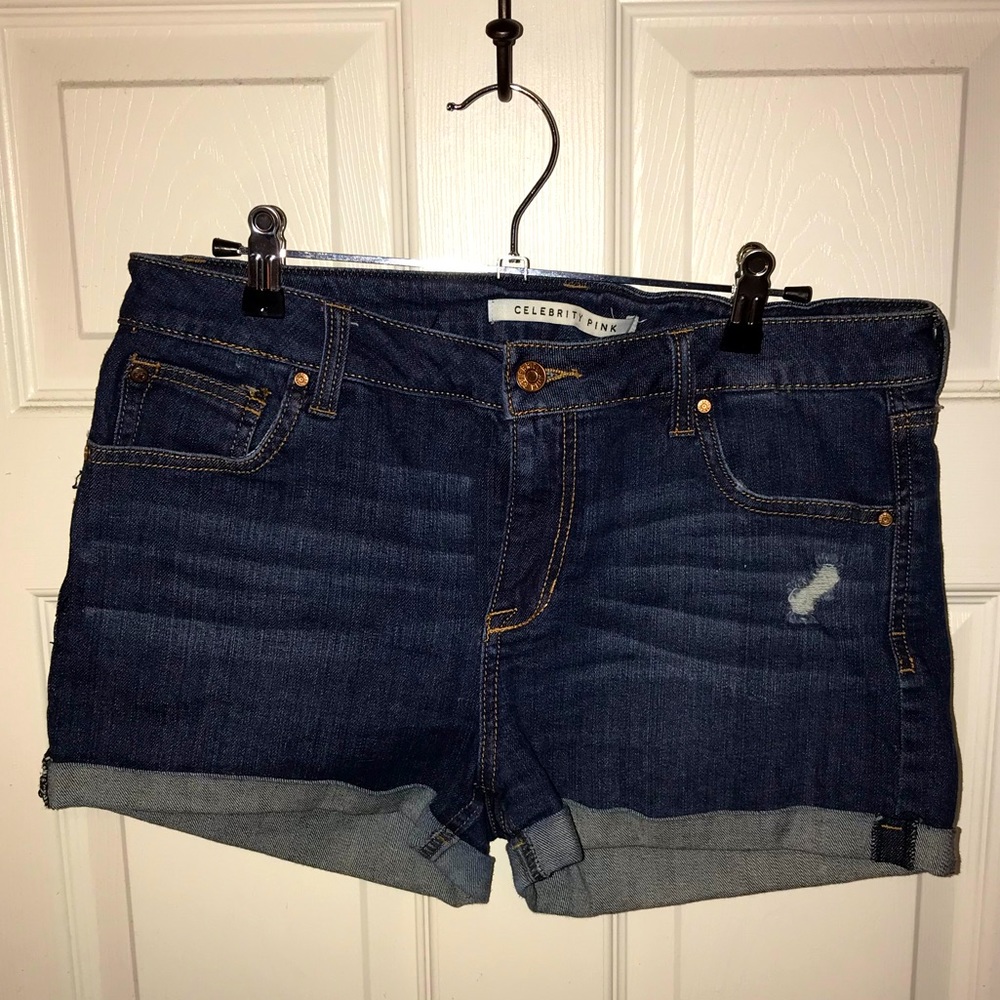 Dark Rinse Demin Shirts || Size 11/30 (Juniors)